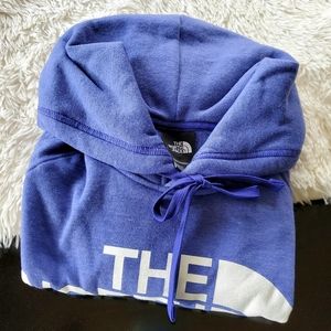 The North Face Heather Purple Long Sleeve Hoodie